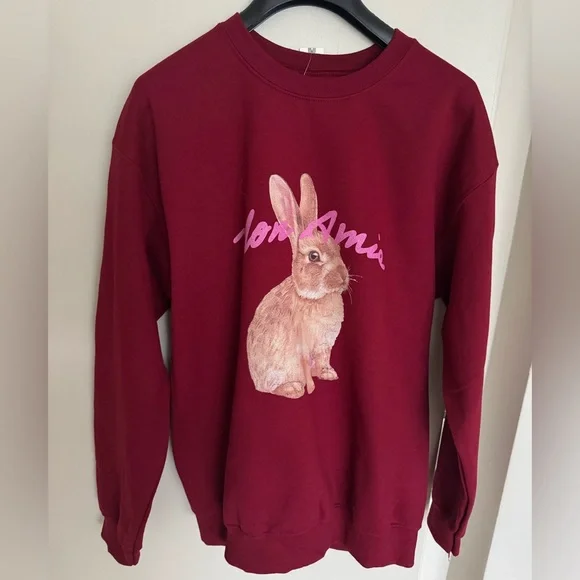 Anthropologie Graphic Pullover Sweatshirt - Size M - BNWT - Picture 4 of 9